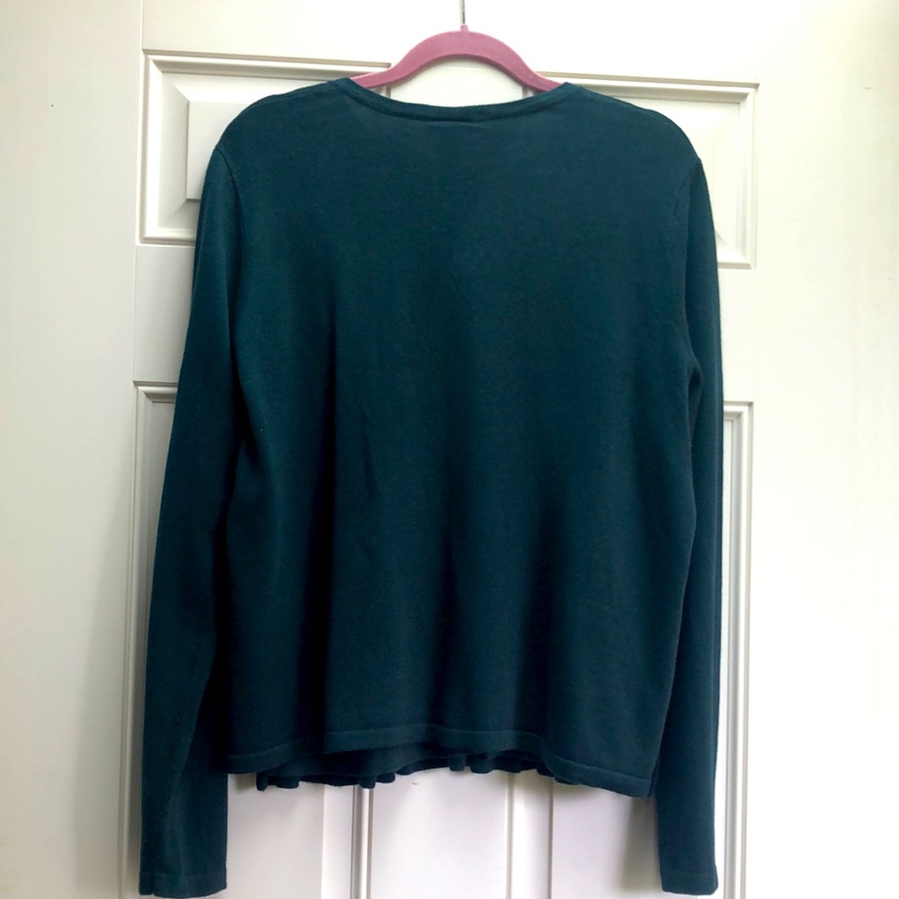 Ann Taylor Ruffle Cardigan XL - Picture 10 of 10
